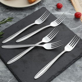 Unokit classic design silverware forks matching any tableware