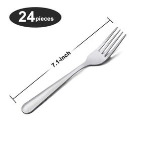 Unokit dinner forks with ergonomic weight for comfortable use during meals