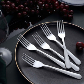 Unokit restaurant-grade dinner forks ideal for busy kitchens