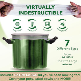 Unwasted lids are BPA-free and dishwasher safe for easy cleanup.