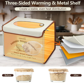Uoxfill proofing box temperature control display enables precise fermentation
