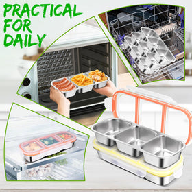 UPABLUNSO tight-sealing silicone lids prevent leaks during transport.