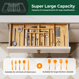 Upassion durable bamboo construction blends eco-friendly style with daily durability.