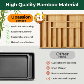 Upassion easy-clean design simplifies maintenance with rinse and wipe.