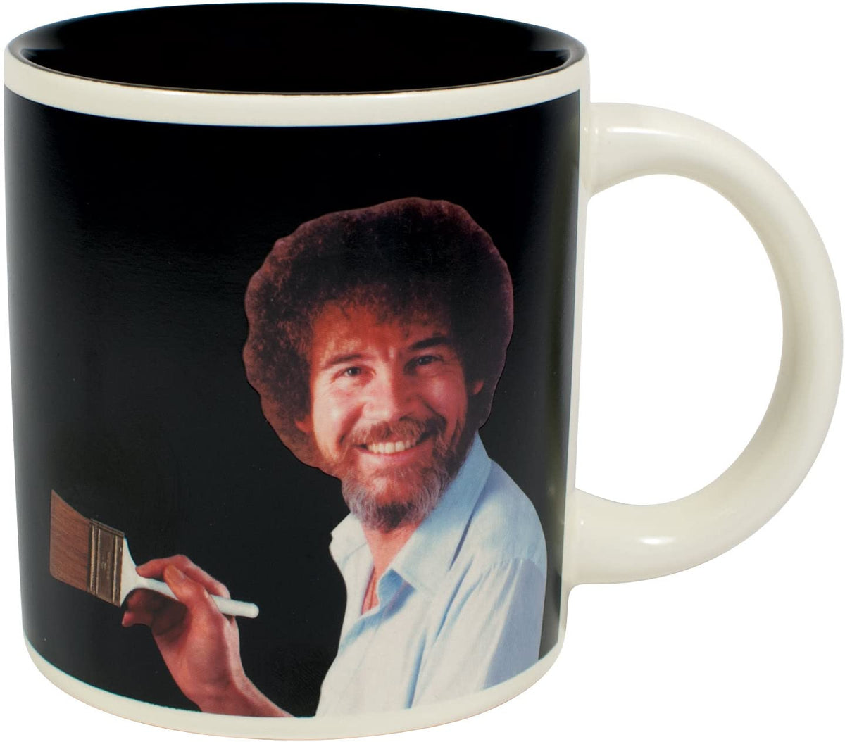 Vibrant color-change moment as the mug heats up.