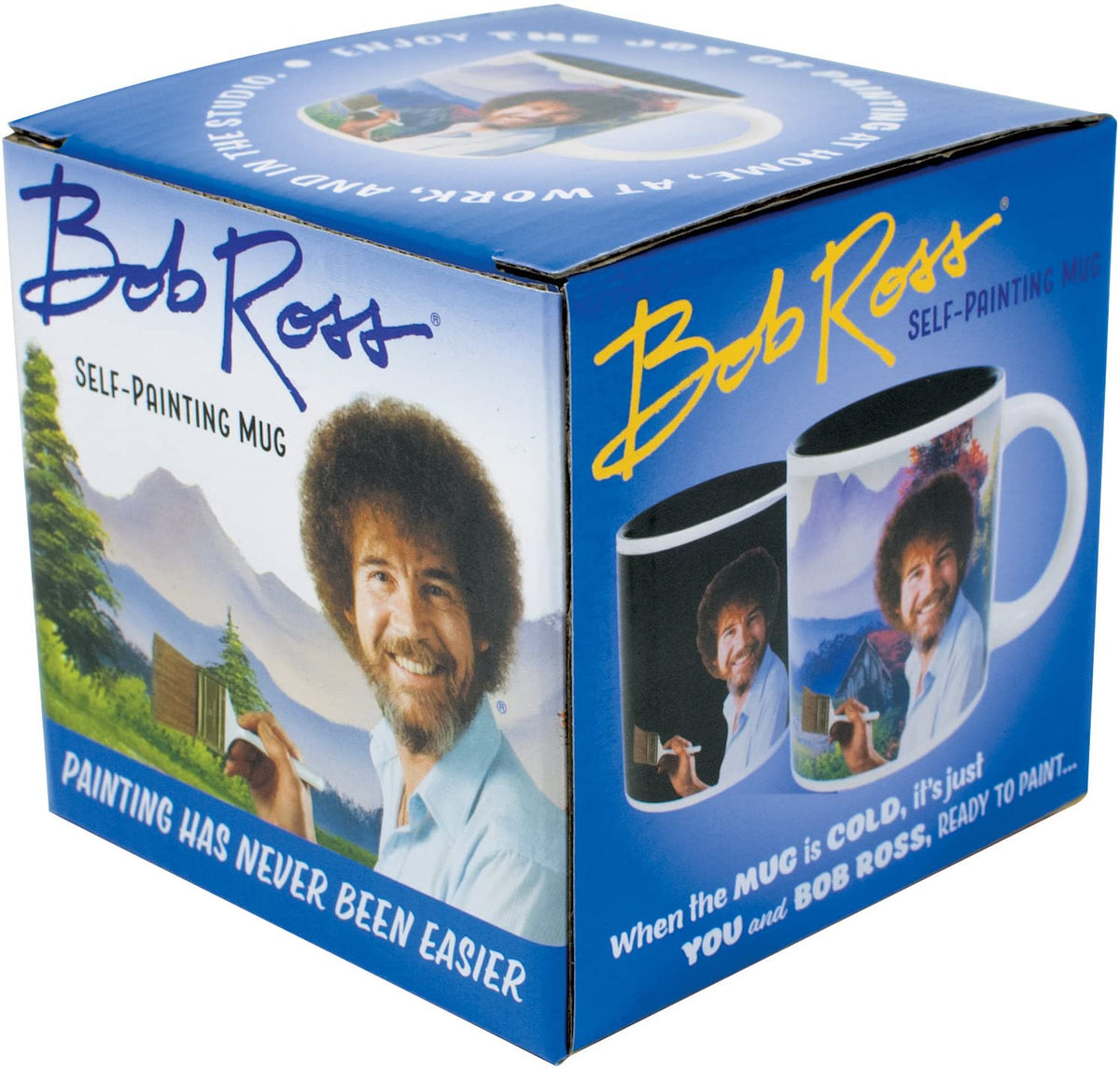Microwave-safe mug that heats beverages without damage.