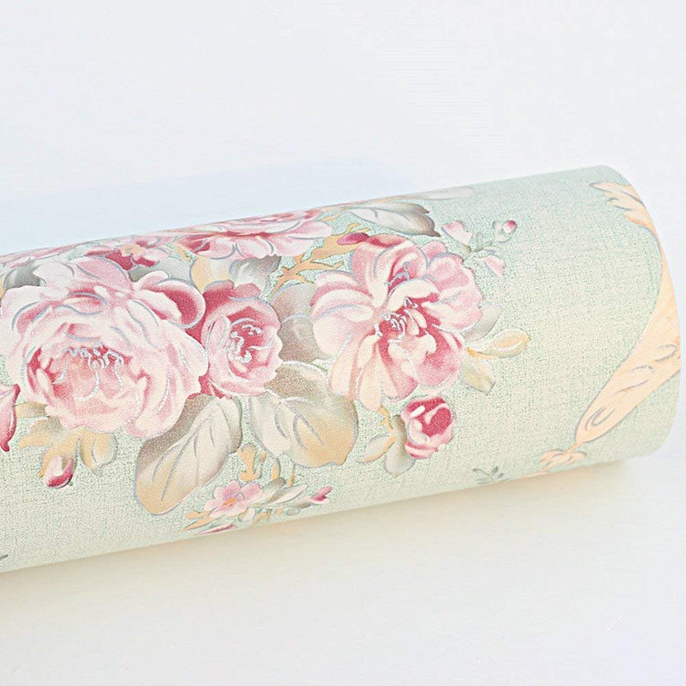 UPREDO waterproof PVC wallpaper protects surfaces while decorating kitchens and bathrooms.