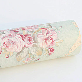 UPREDO waterproof PVC wallpaper protects surfaces while decorating kitchens and bathrooms.