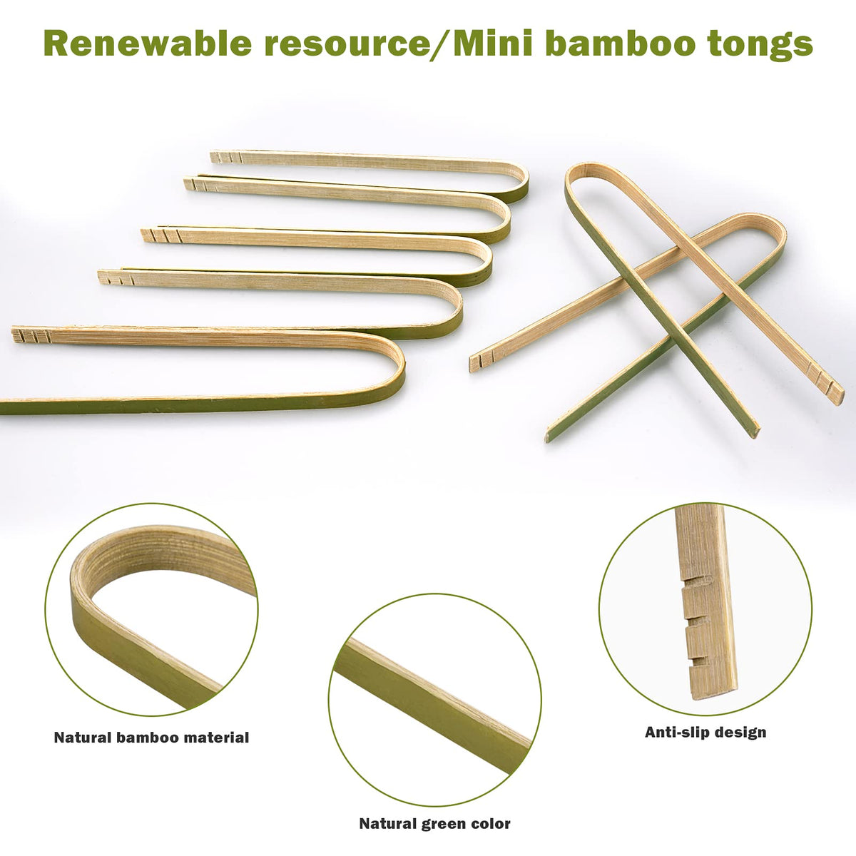 Uprony charcuterie setup using bamboo tongs for clean, elegant portions.