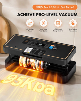 UPRUBE 135W Turbo Flow powers quick air removal