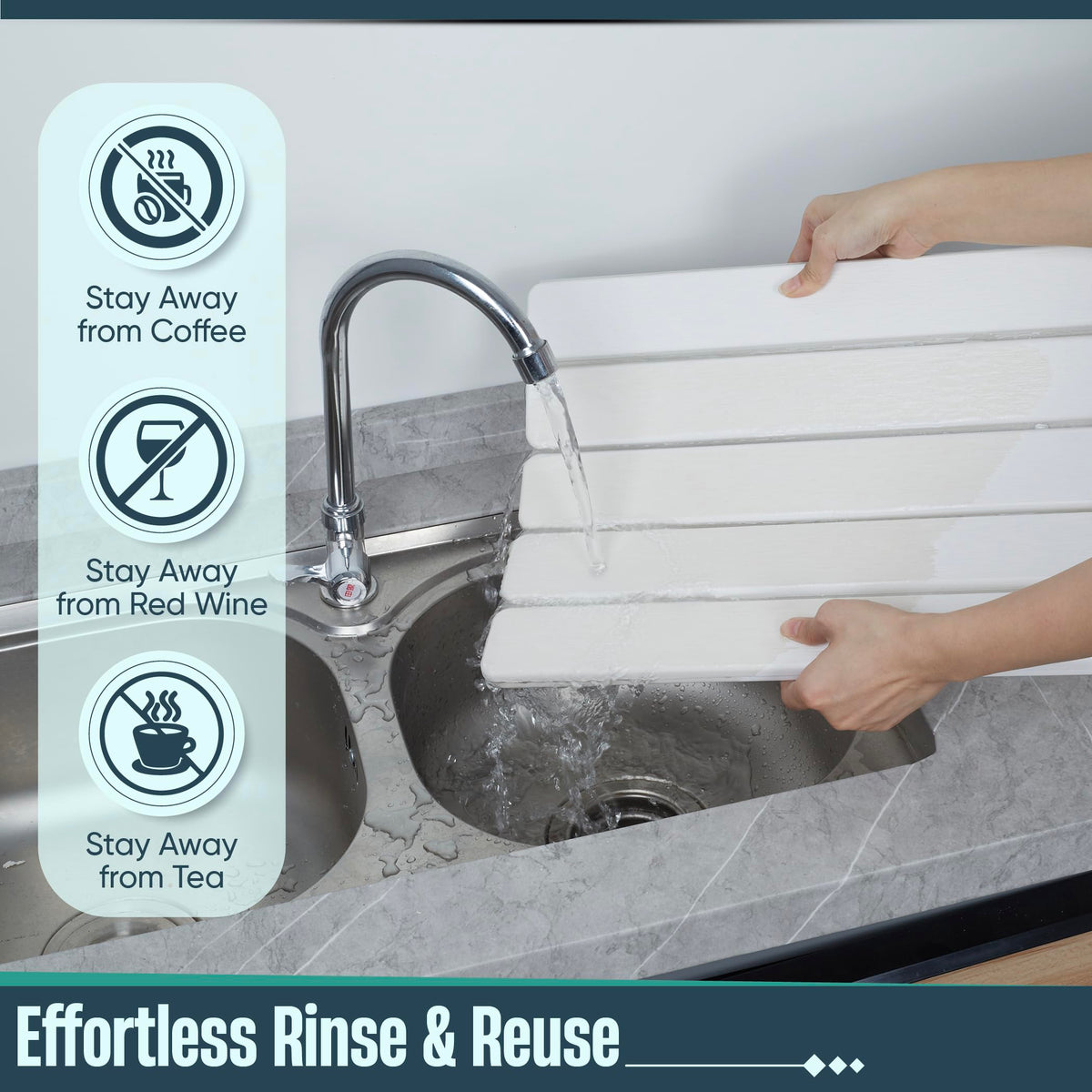 UPTIMAZ Stone Drying Mat anti-slip pad keeps it stable