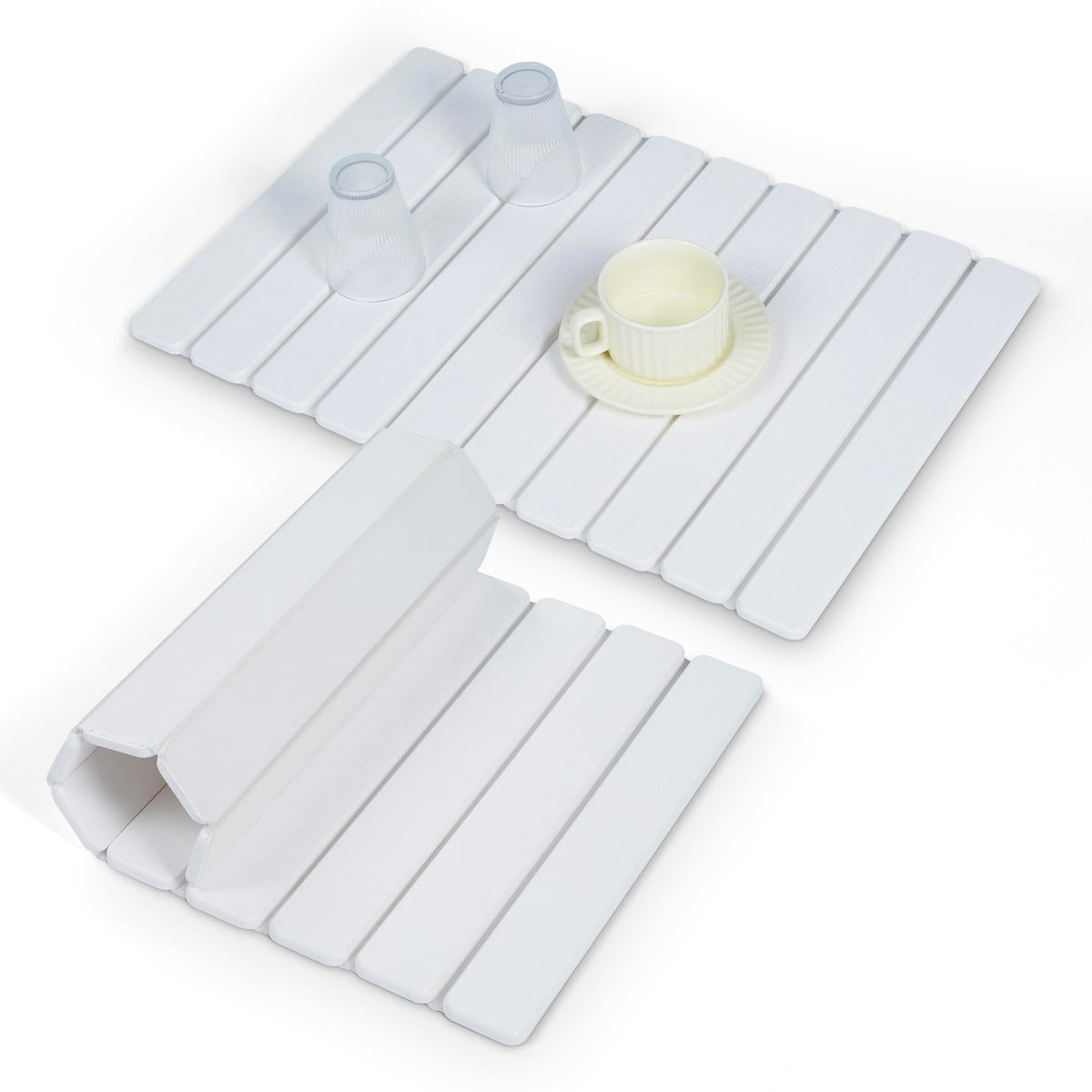 UPTIMAZ Stone Drying Mat dries dishes quickly on the counter