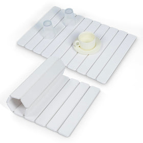 UPTIMAZ Stone Drying Mat dries dishes quickly on the counter