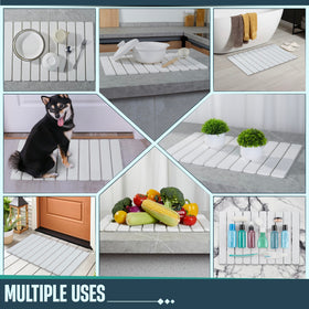 UPTIMAZ Stone Drying Mat includes sandpaper for refresh