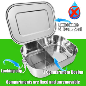 UPTRUST lid with locking clip and silicone seal prevents leaks during transit.