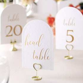 upvolcora arch table numbers 4x6 white art paper for crisp typography