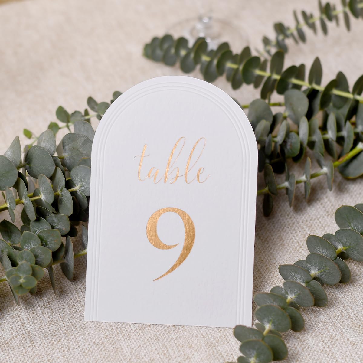 upvolcora arch table numbers centerpiece decoration enhancing table setting