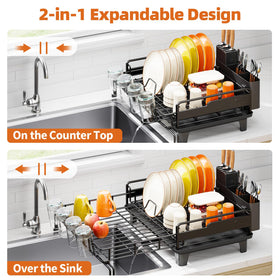Urackify rustproof stainless steel rack resists corrosion for durable kitchen organization