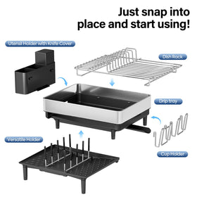 Durable coated stainless steel of Urackify rack withstanding daily kitchen use