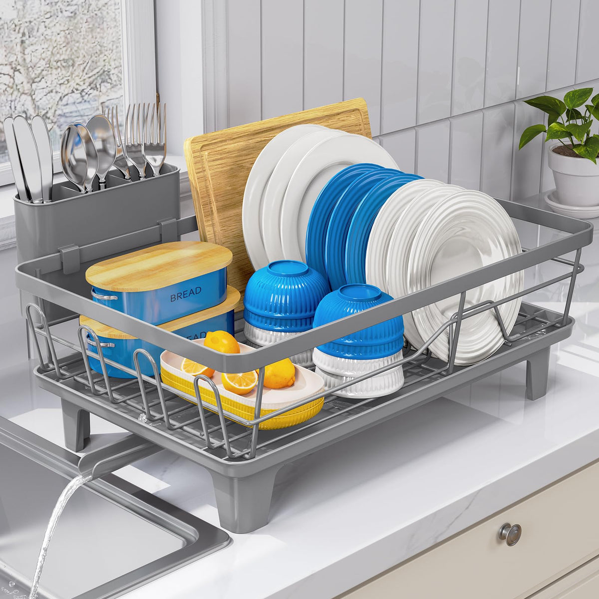 Urackify water-channel system prevents pooling and keeps surfaces tidy