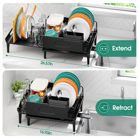 Urackify drainboard keeps cups and bottles stable while drying.