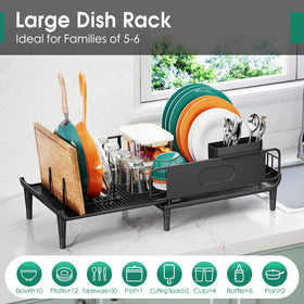 Urackify tall legs clear sink rims for spill-free drainage.