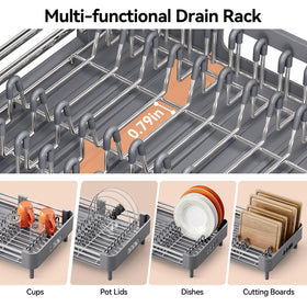 Urackify knife and utensil holder keeps tools accessible and organized.