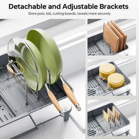 Urackify raised frame design keeps items secure and reachable.