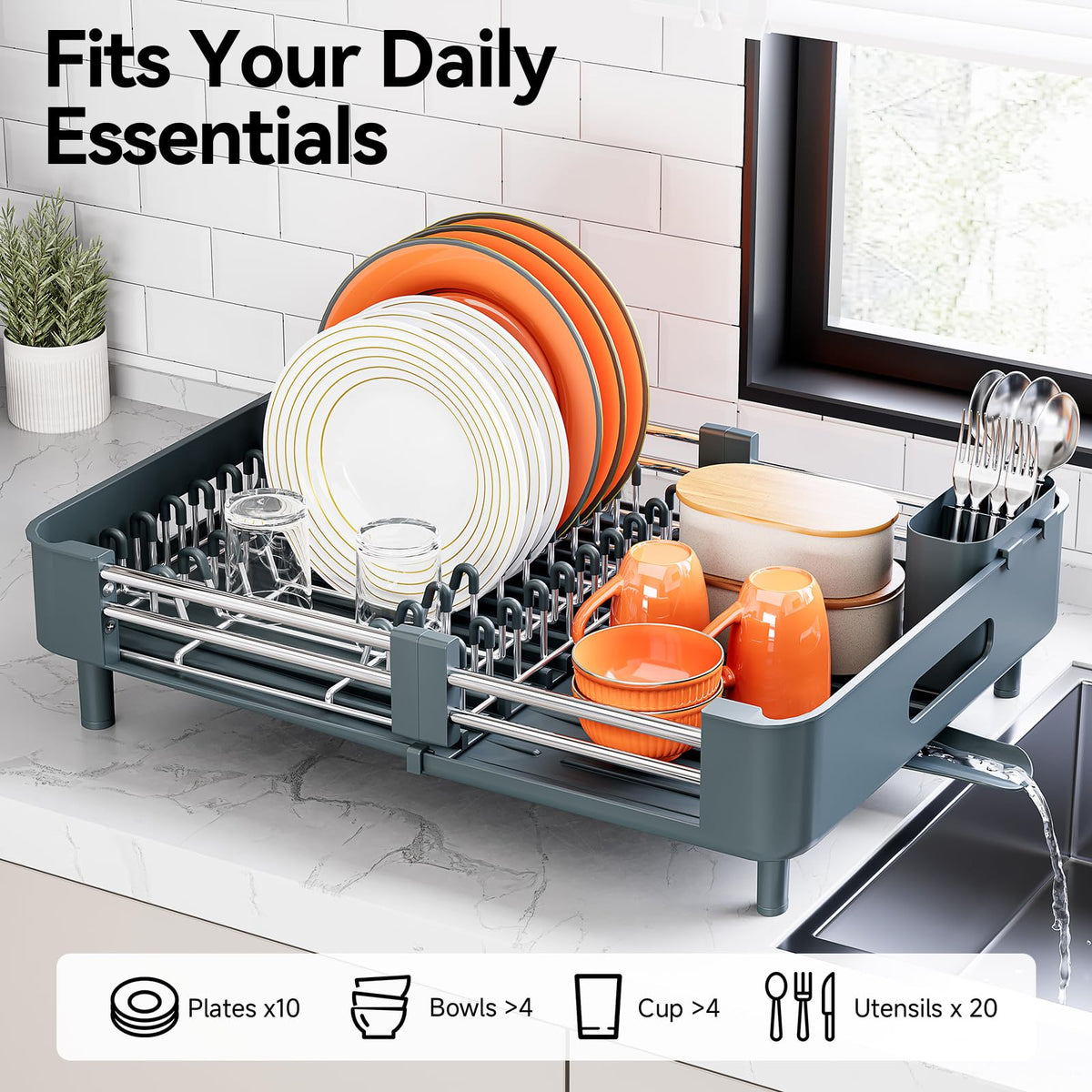 Urackify matte-green finish rack shows sturdy build for daily use.