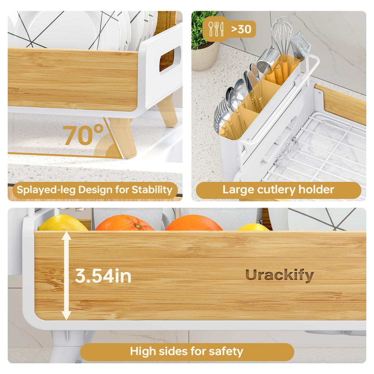 Urackify tool-free assembly makes setup fast and simple