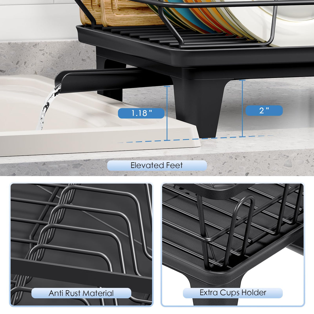 Urackify tool-free installation for quick setup in kitchens.