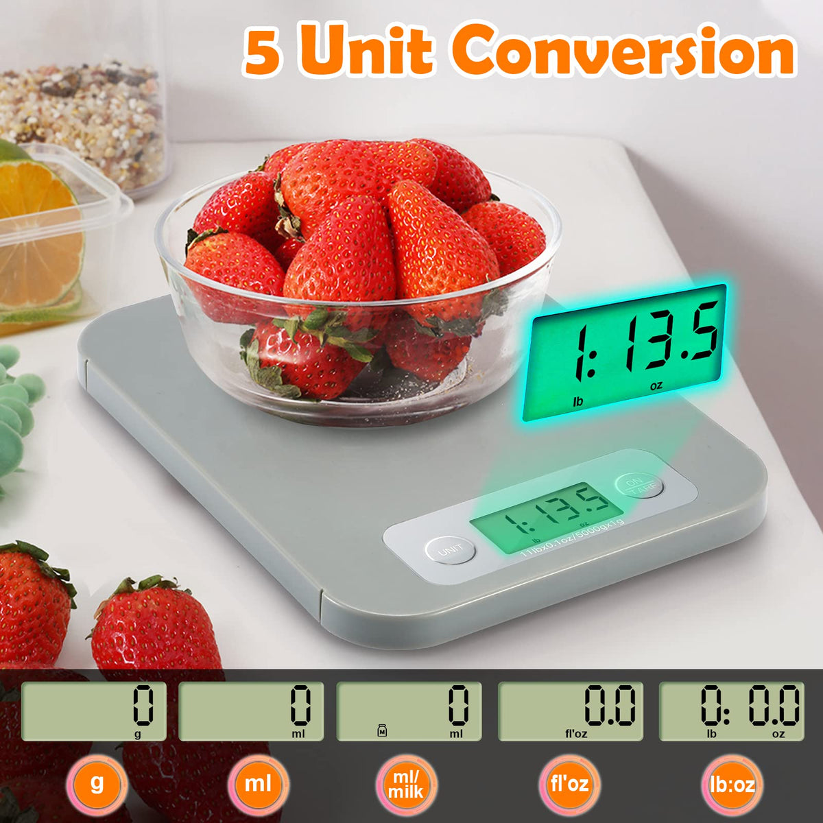 URAMAZ auto-off customization saves batteries during long cooking sessions