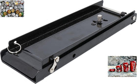 UrbAmerican Foot Can Crusher front view shows a compact design for efficient recycling.