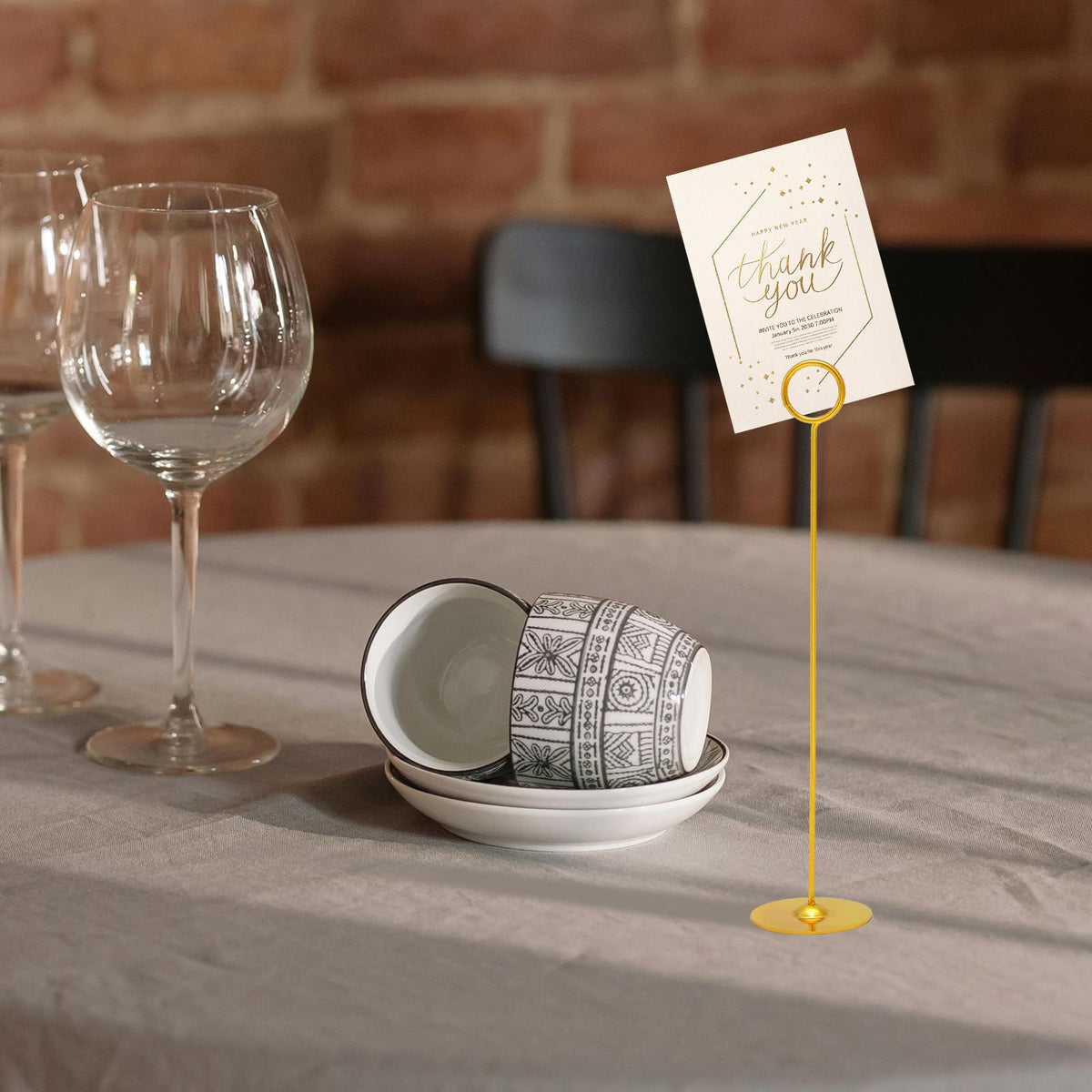 Urban Deco gold and black options to match diverse themes