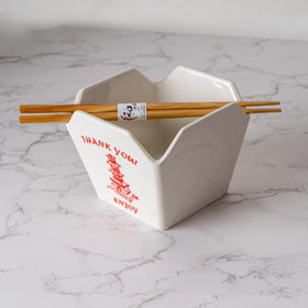 Urban Tokyo porcelain bowl with microwave-safe design for quick reheating