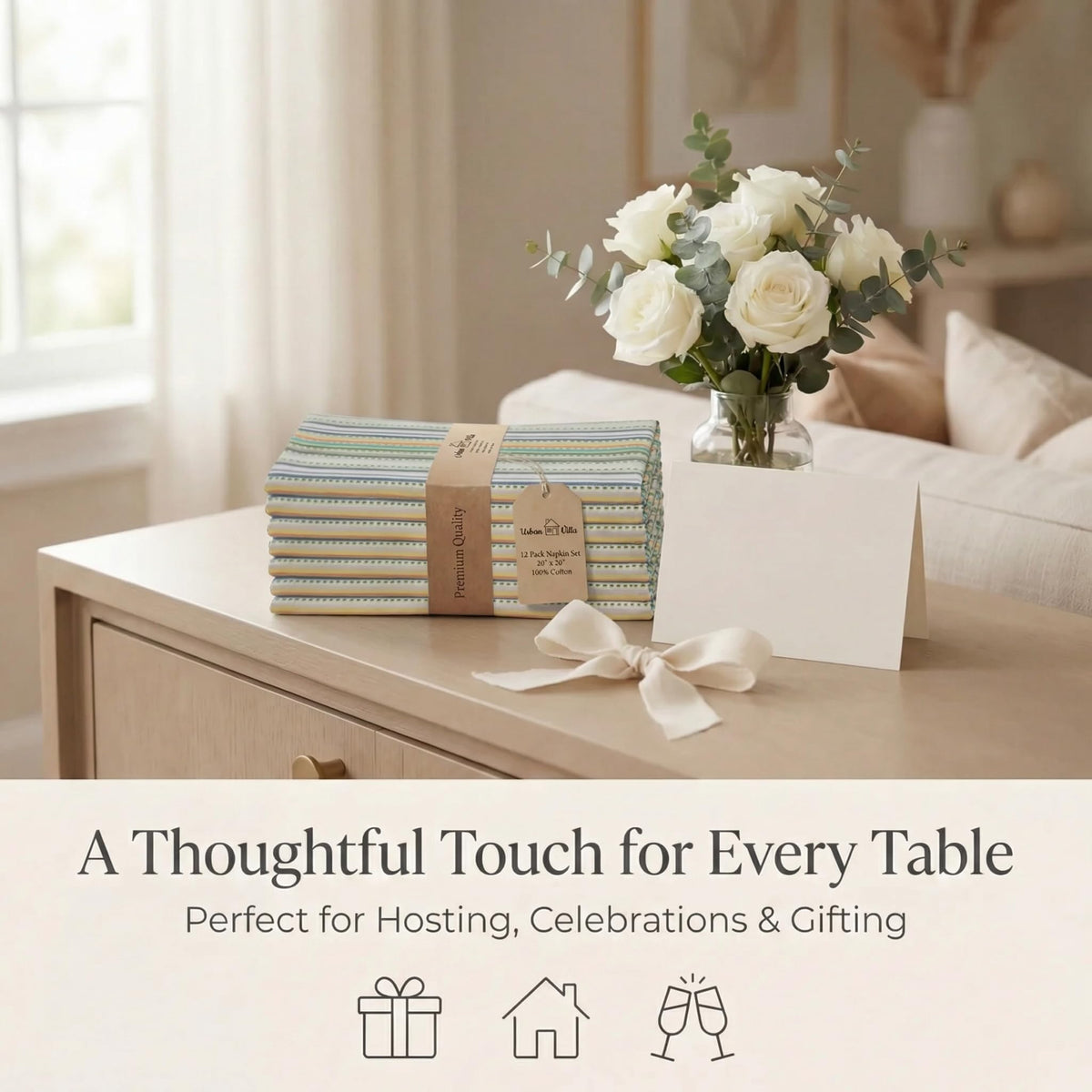 Urban Villa gift-ready packaging for Mothers Day gifting