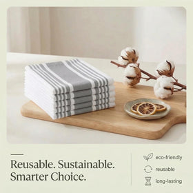 Lint-free and quick-drying performance ideal for busy kitchens.