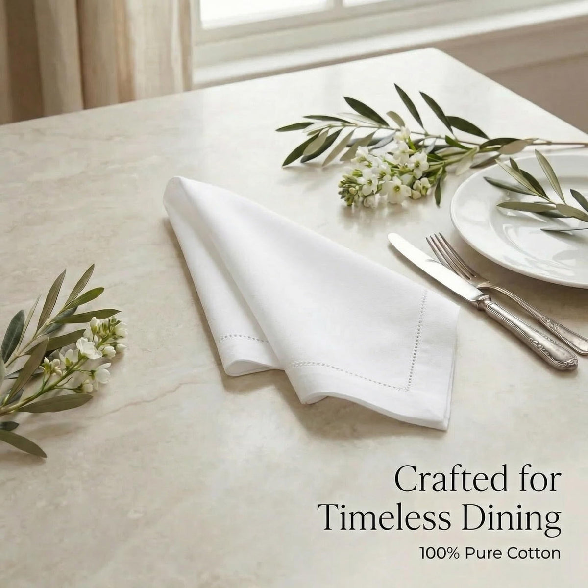 Urban Villa event dining napkins help elevate banquet or cafe setups