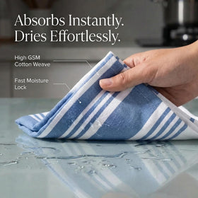 Urban Villa kitchen towels 100% cotton, quick-drying and lint-free