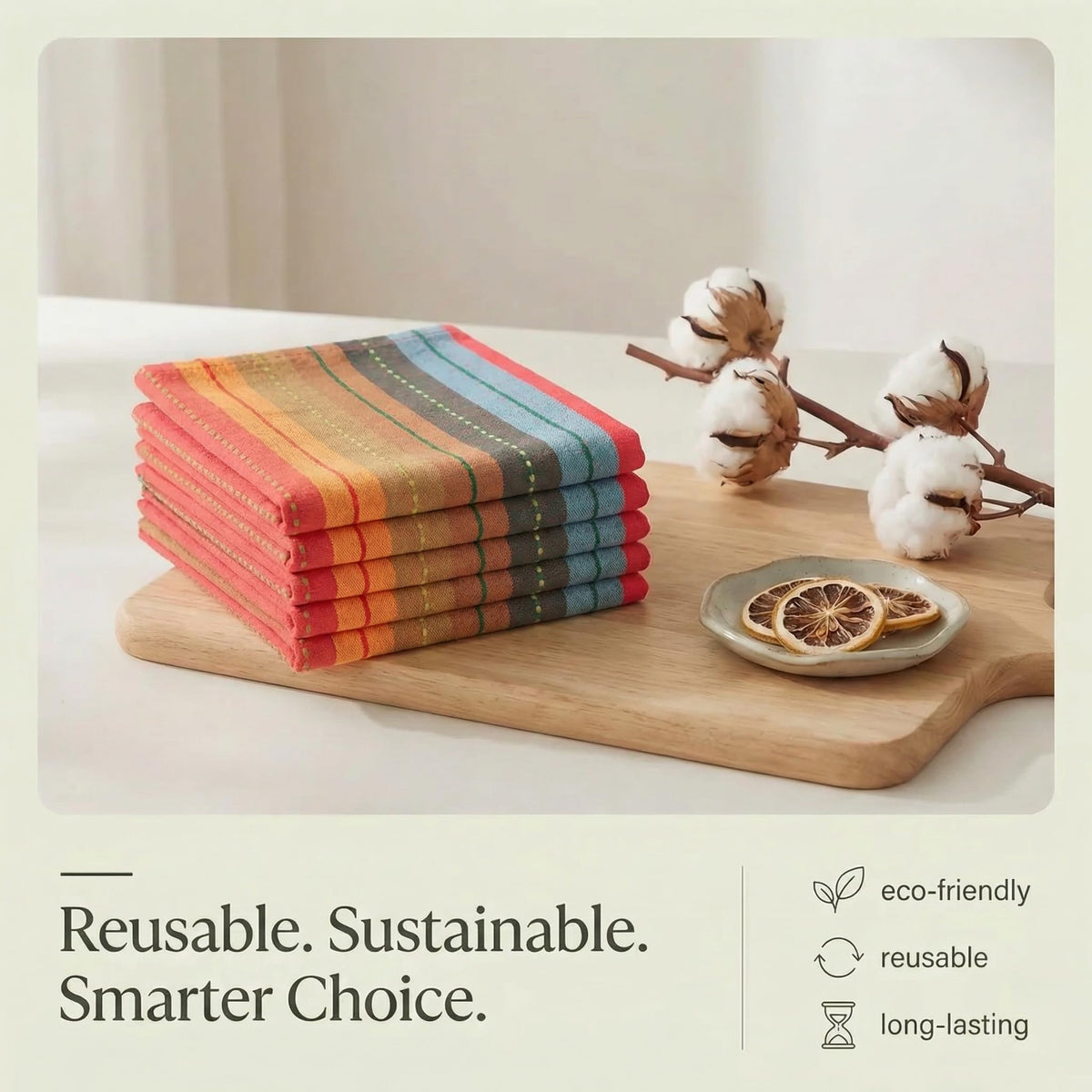 Urban Villa towels are machine washable for simple care.