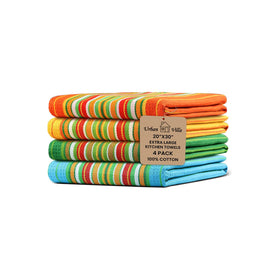 Urban Villa Kitchen Towels with soft cotton texture for gentle dish drying
