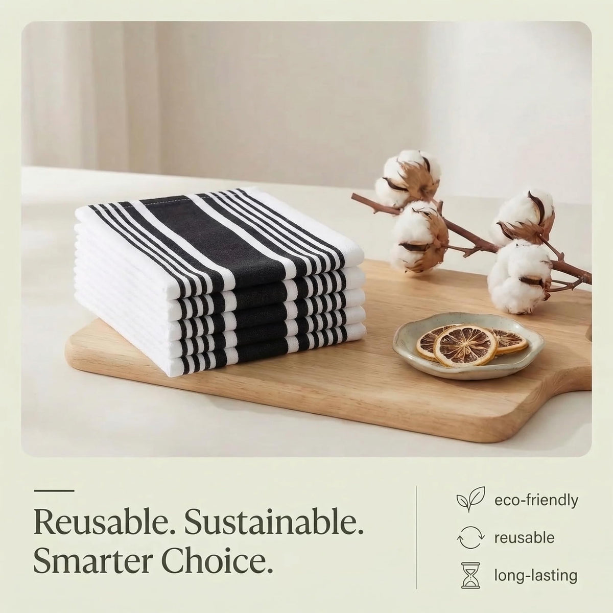 Urban Villa towels support eco-friendly living by replacing disposable options.