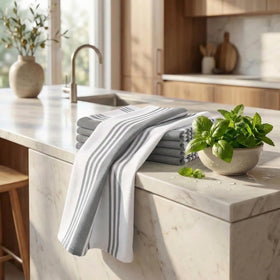 Reusable towels help reduce waste compared to disposable towels.