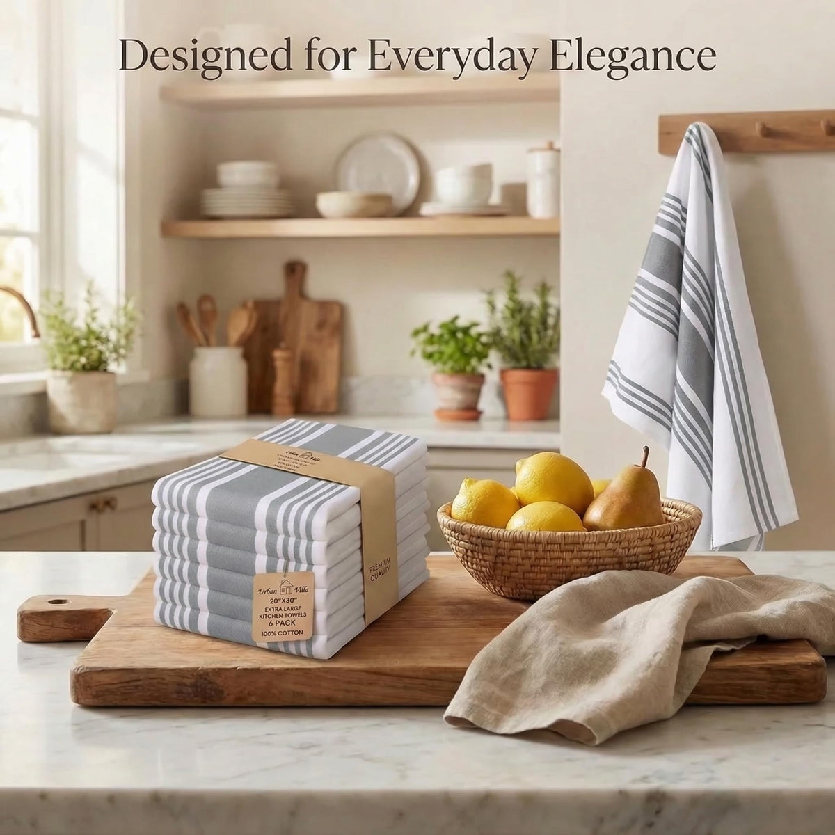 Machine-washable design resists fading after many cycles.