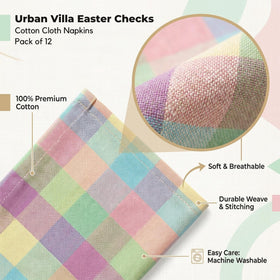 Urban Villa machine-washable-napkins simplify care and reduce waste