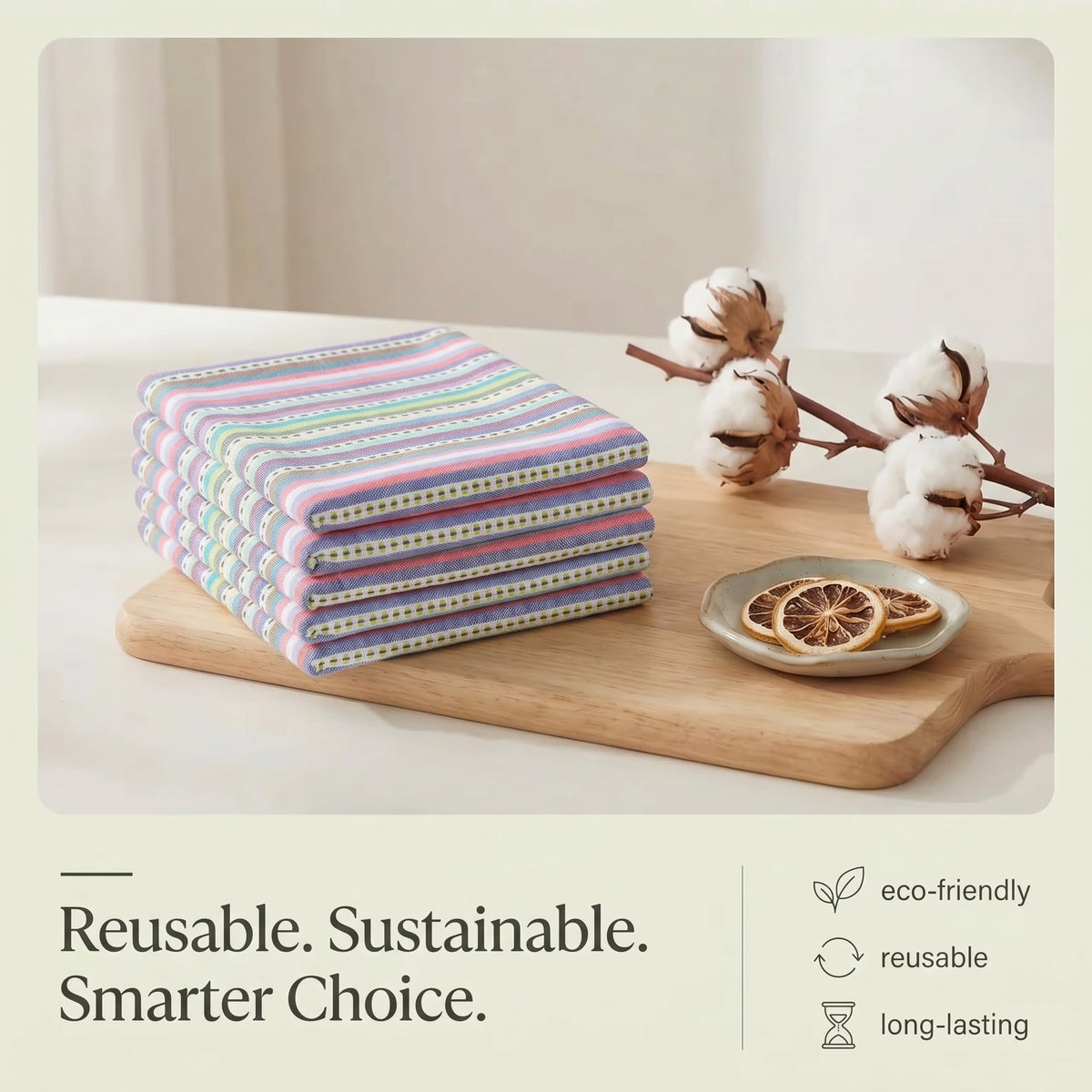 Urban Villa machine-washable towels maintain color and texture wash after wash