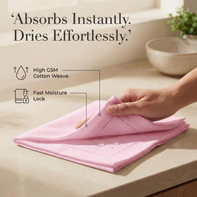 Urban Villa 20x20 napkins displayed on a stylish table