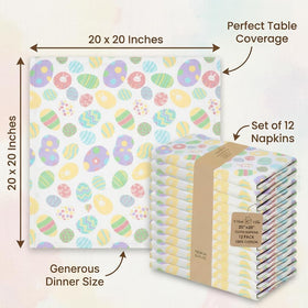 Urban Villa durable, colorfast napkins with minimal shrinkage after wash.