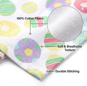 Urban Villa Easter print napkins add charm to holiday dining.