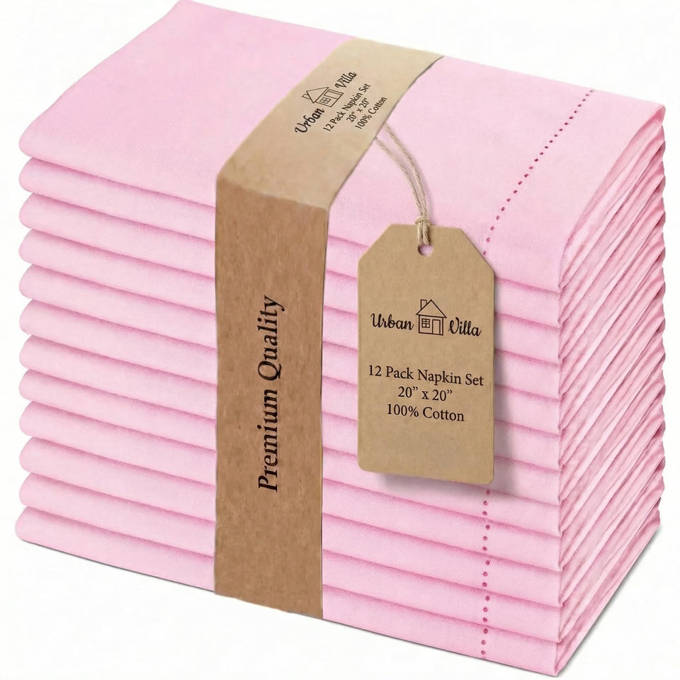 Urban Villa napkins in soft cotton for elegant folding
